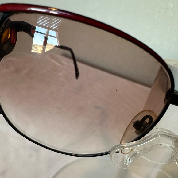 SOLD Yves Saint Laurent Vintage stained glass sunglasses - Picture 4 of 9